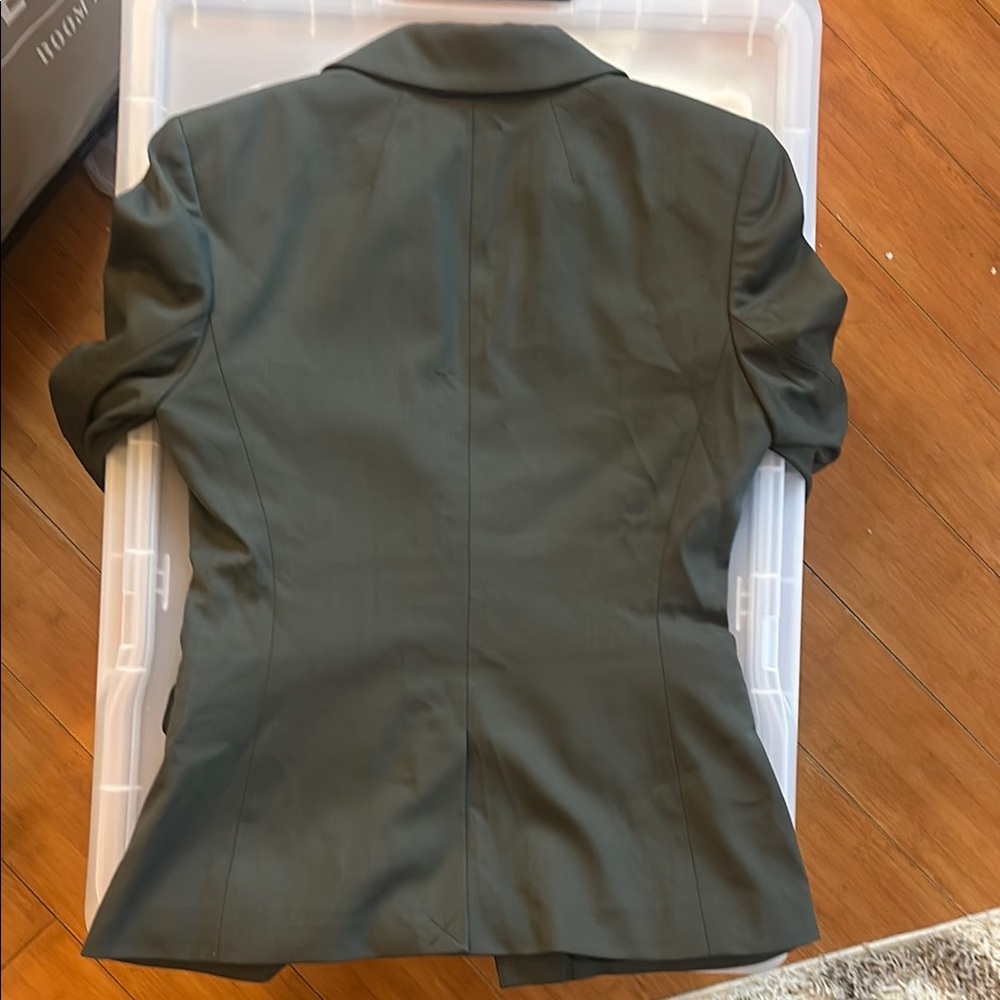 Madewell Olive Green Blazer - Picture 2 of 2
